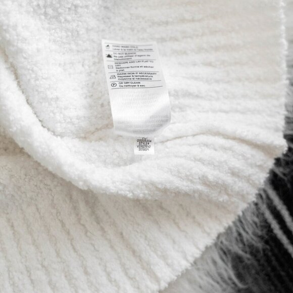 VINCE ITALIAN YARN WHITE TEXTURED TUNIC VNECK SWEATER SZ XS - Picture 10 of 10